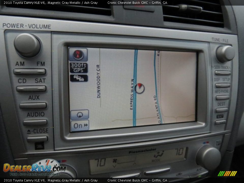 2010 Toyota Camry XLE V6 Magnetic Gray Metallic / Ash Gray Photo #21