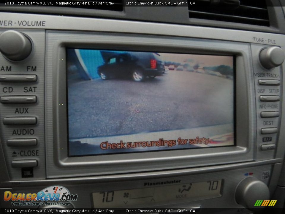 2010 Toyota Camry XLE V6 Magnetic Gray Metallic / Ash Gray Photo #22
