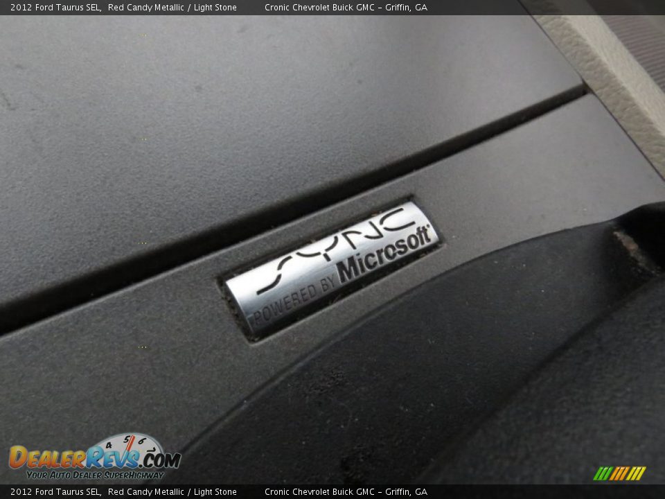 2012 Ford Taurus SEL Red Candy Metallic / Light Stone Photo #22
