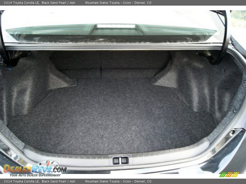 2014 Toyota Corolla LE Black Sand Pearl / Ash Photo #8