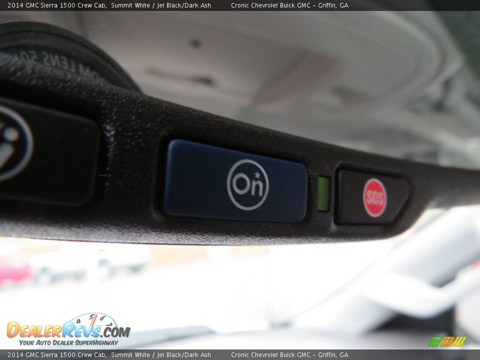 2014 GMC Sierra 1500 Crew Cab Summit White / Jet Black/Dark Ash Photo #16