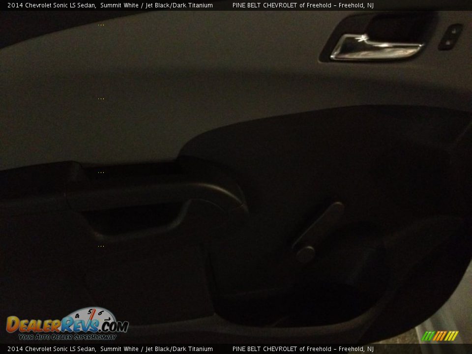 2014 Chevrolet Sonic LS Sedan Summit White / Jet Black/Dark Titanium Photo #8