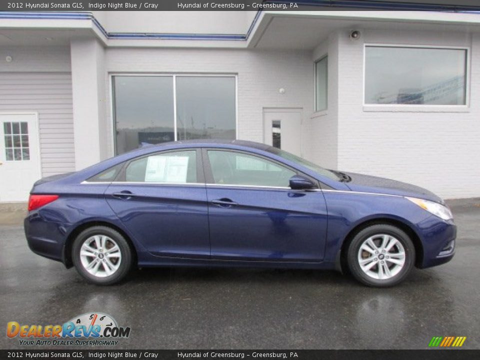 2012 Hyundai Sonata GLS Indigo Night Blue / Gray Photo #2