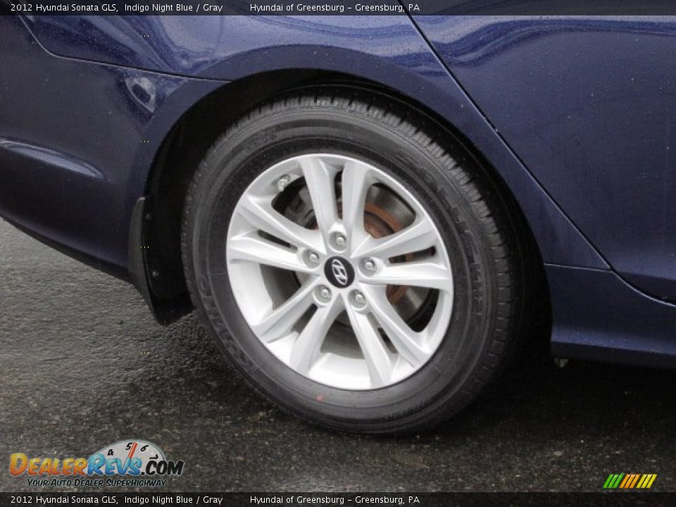 2012 Hyundai Sonata GLS Indigo Night Blue / Gray Photo #3