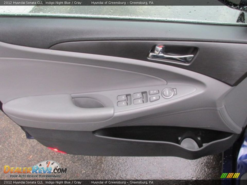 2012 Hyundai Sonata GLS Indigo Night Blue / Gray Photo #11