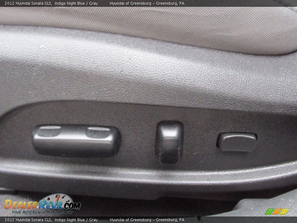 2012 Hyundai Sonata GLS Indigo Night Blue / Gray Photo #14