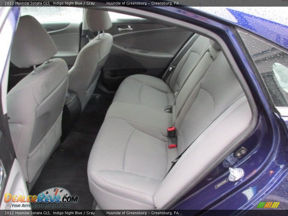 2012 Hyundai Sonata GLS Indigo Night Blue / Gray Photo #19
