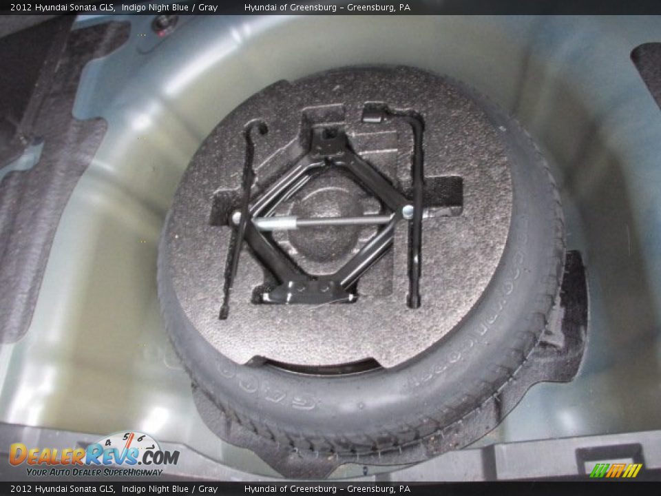 2012 Hyundai Sonata GLS Indigo Night Blue / Gray Photo #21