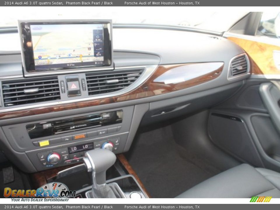 2014 Audi A6 3.0T quattro Sedan Phantom Black Pearl / Black Photo #13