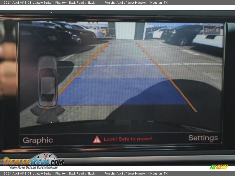 2014 Audi A6 3.0T quattro Sedan Phantom Black Pearl / Black Photo #15