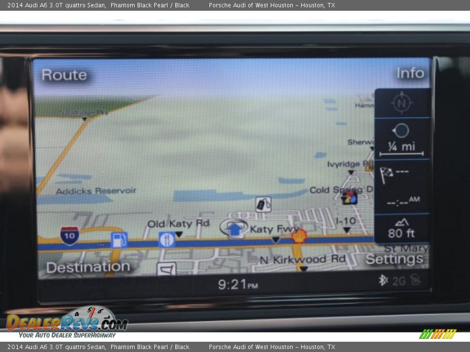 2014 Audi A6 3.0T quattro Sedan Phantom Black Pearl / Black Photo #16