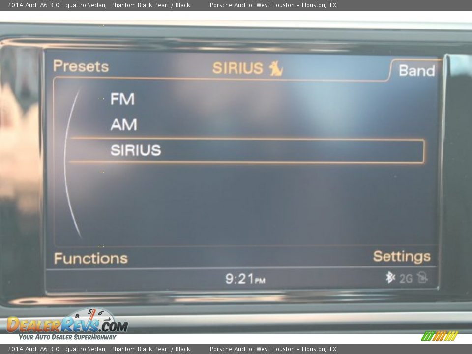 2014 Audi A6 3.0T quattro Sedan Phantom Black Pearl / Black Photo #17