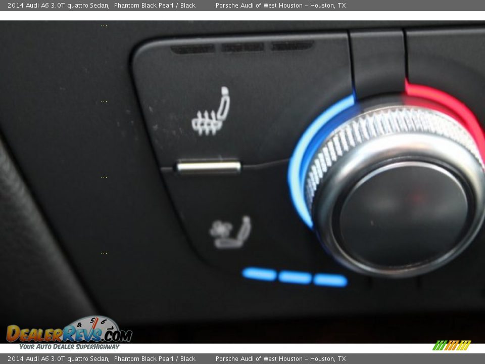 2014 Audi A6 3.0T quattro Sedan Phantom Black Pearl / Black Photo #19