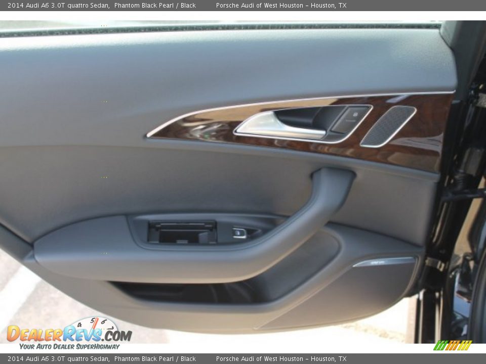 2014 Audi A6 3.0T quattro Sedan Phantom Black Pearl / Black Photo #20