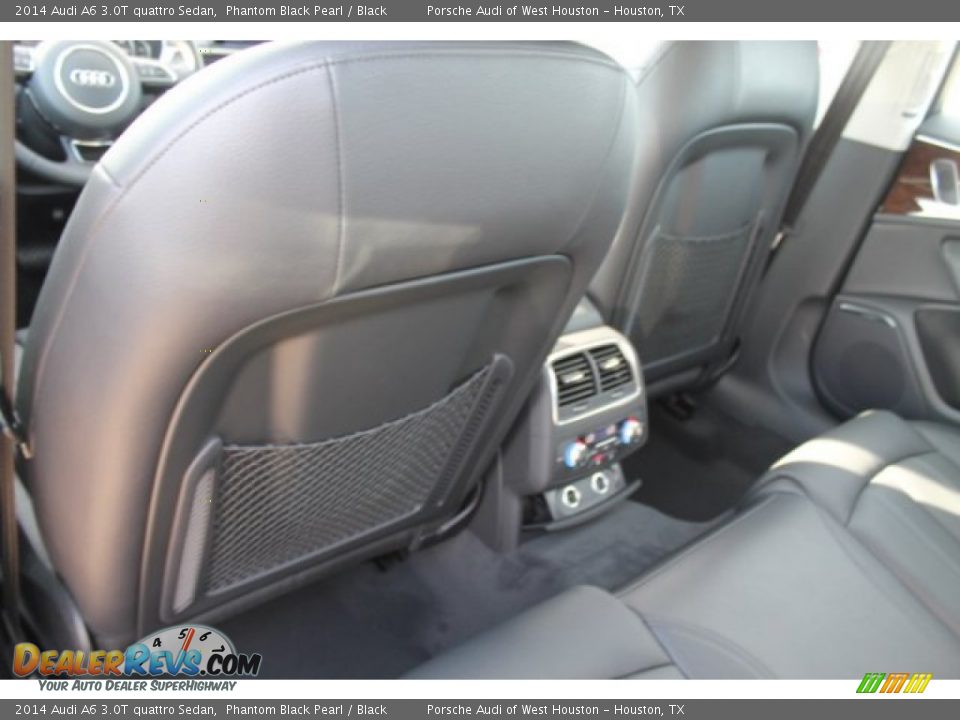 2014 Audi A6 3.0T quattro Sedan Phantom Black Pearl / Black Photo #21