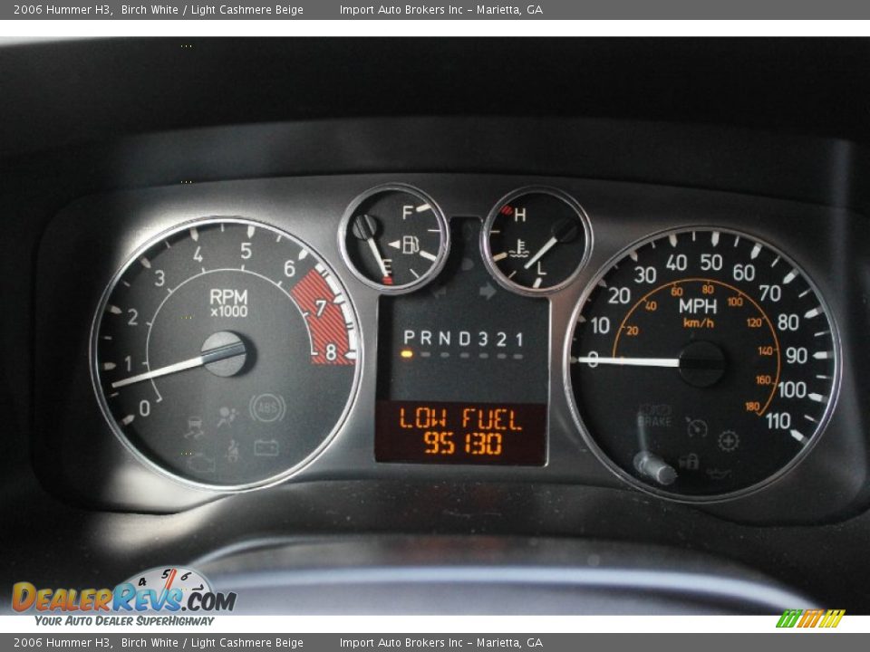 2006 Hummer H3  Gauges Photo #26