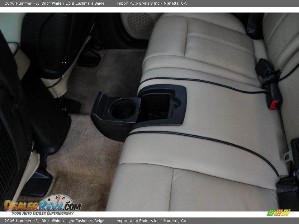 2006 Hummer H3 Birch White / Light Cashmere Beige Photo #29