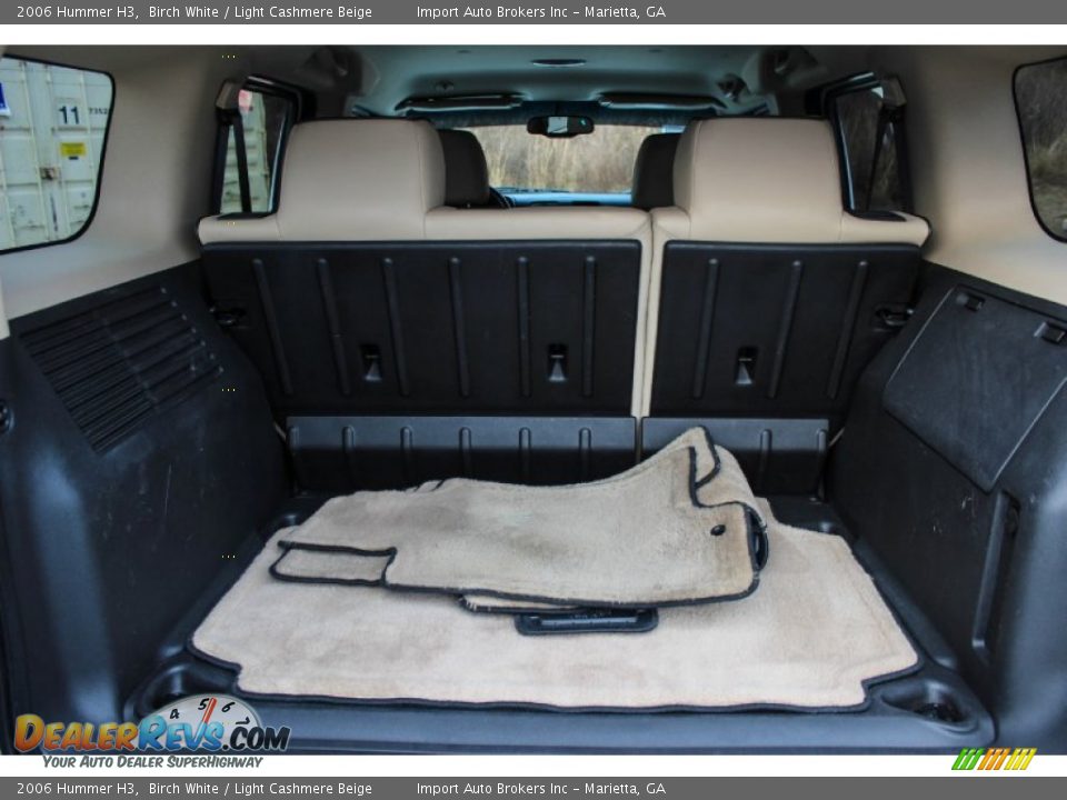 2006 Hummer H3 Birch White / Light Cashmere Beige Photo #32