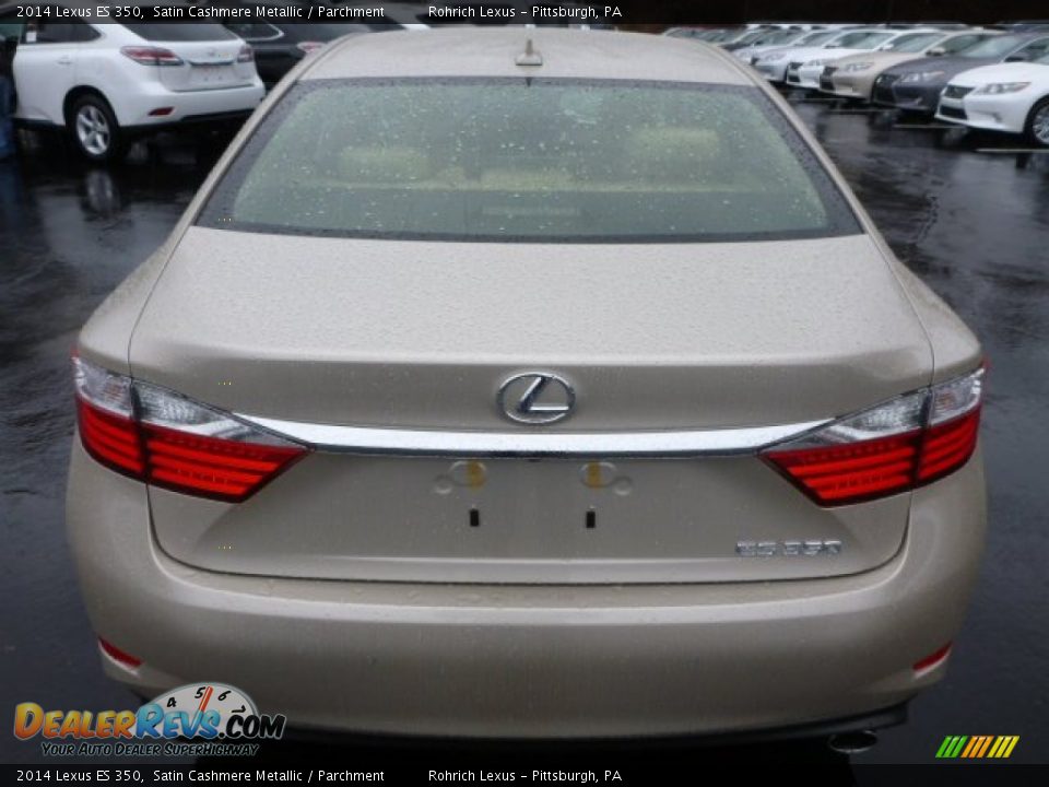 2014 Lexus ES 350 Satin Cashmere Metallic / Parchment Photo #3