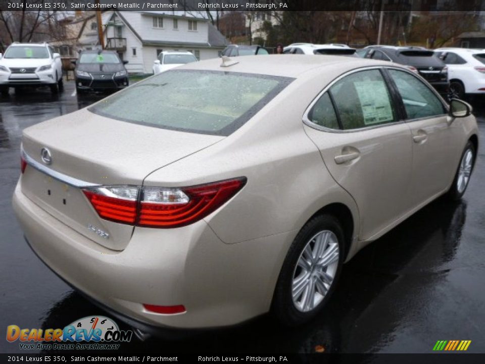 2014 Lexus ES 350 Satin Cashmere Metallic / Parchment Photo #4