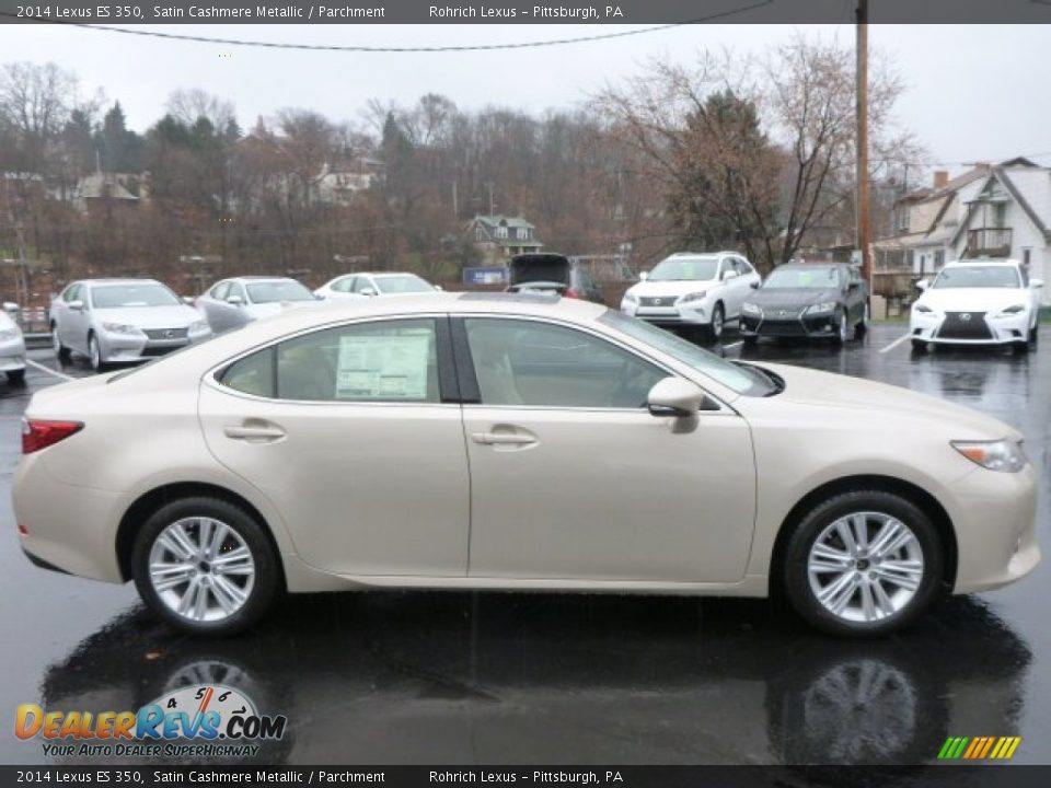 2014 Lexus ES 350 Satin Cashmere Metallic / Parchment Photo #5