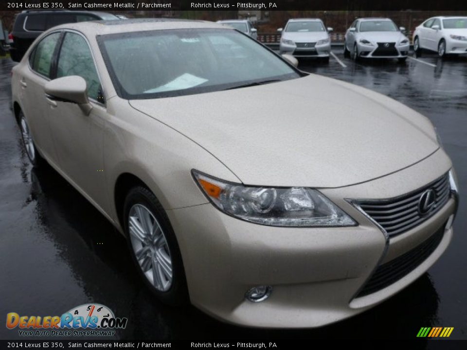2014 Lexus ES 350 Satin Cashmere Metallic / Parchment Photo #6