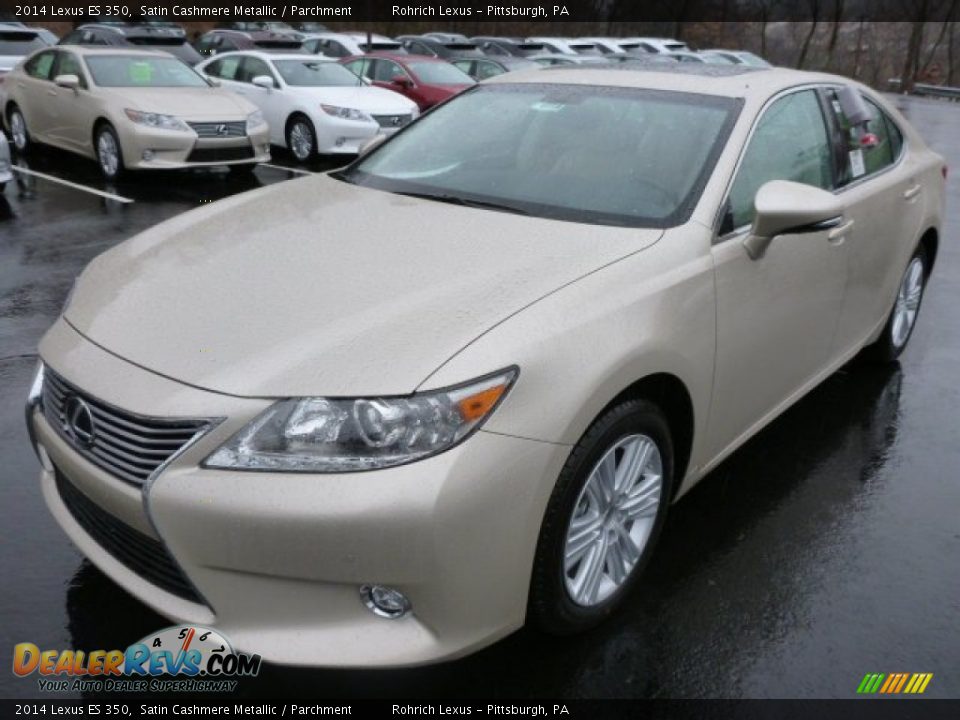 2014 Lexus ES 350 Satin Cashmere Metallic / Parchment Photo #8