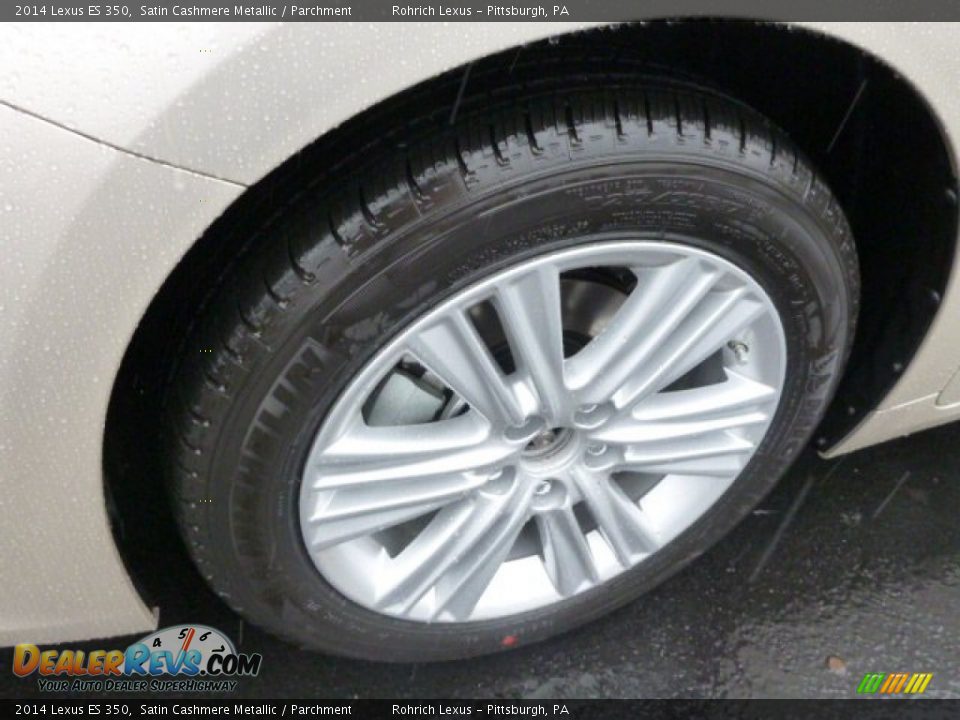 2014 Lexus ES 350 Satin Cashmere Metallic / Parchment Photo #9