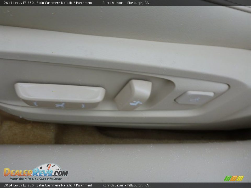 2014 Lexus ES 350 Satin Cashmere Metallic / Parchment Photo #14