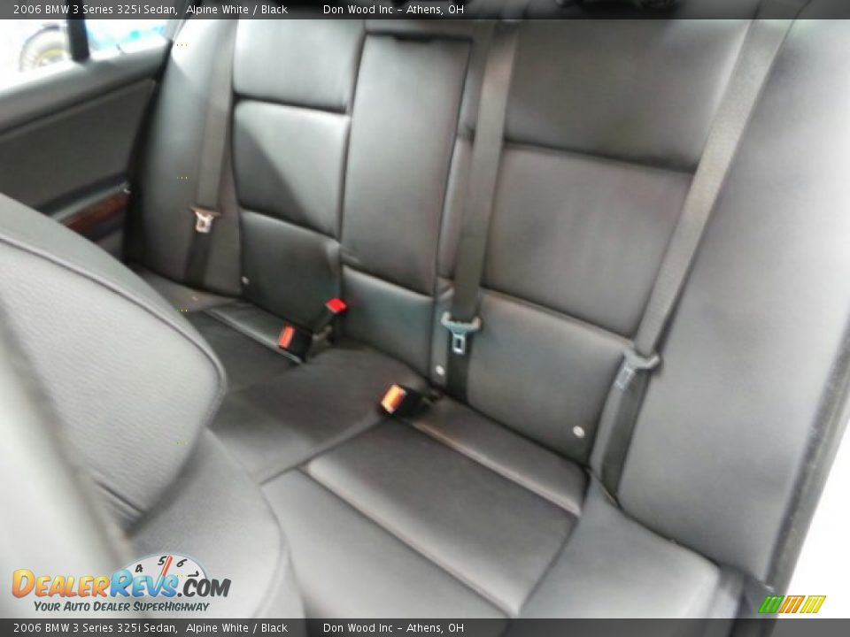 2006 BMW 3 Series 325i Sedan Alpine White / Black Photo #8