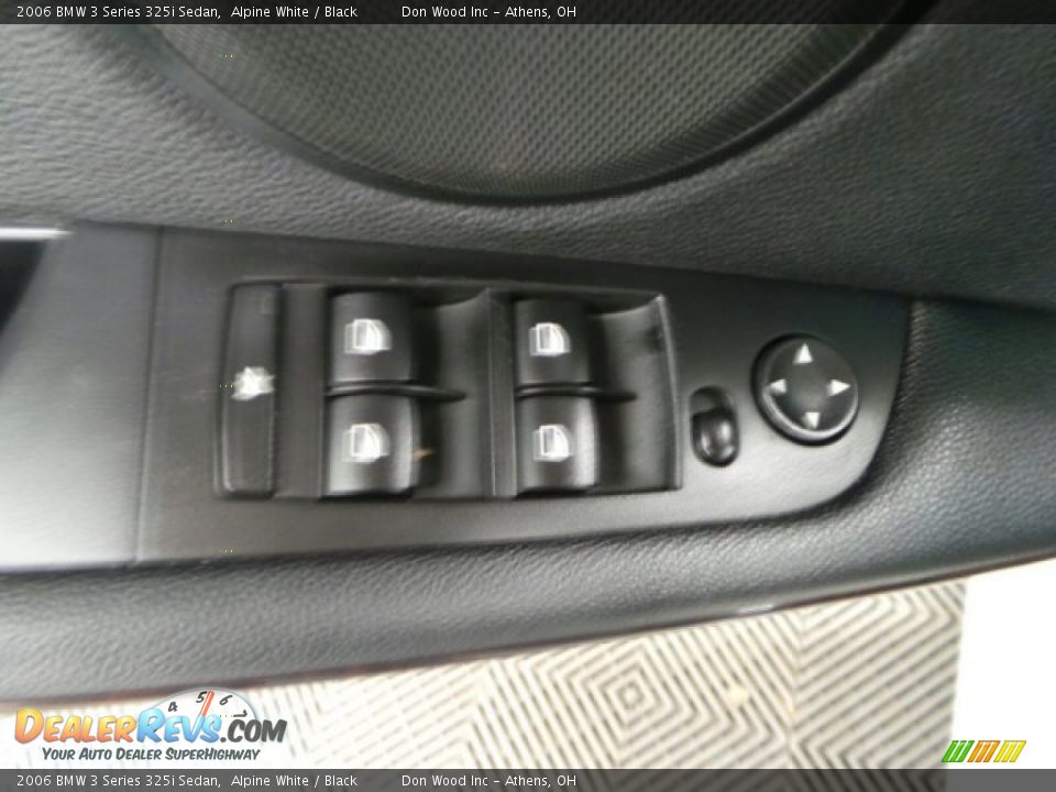 2006 BMW 3 Series 325i Sedan Alpine White / Black Photo #13