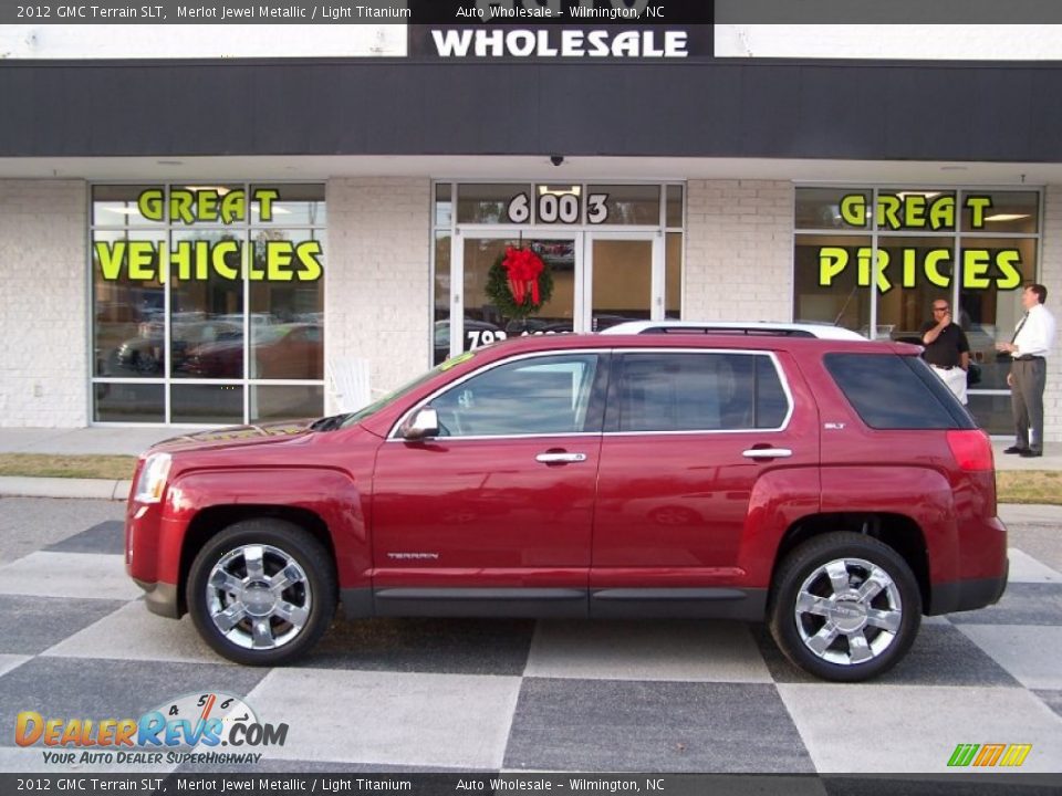 2012 GMC Terrain SLT Merlot Jewel Metallic / Light Titanium Photo #1