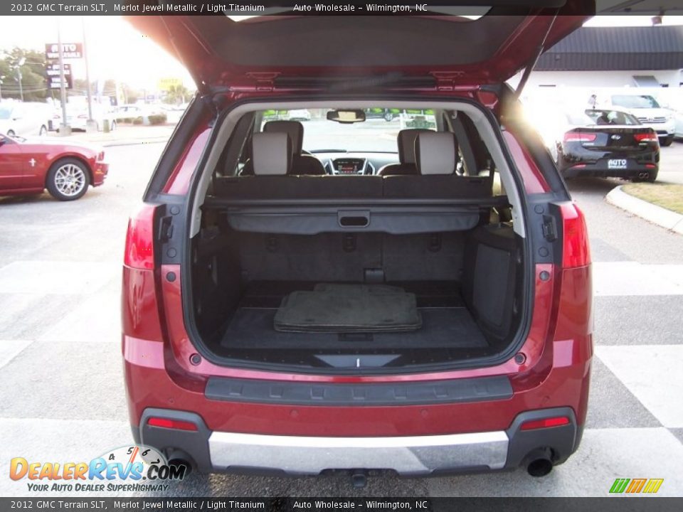 2012 GMC Terrain SLT Merlot Jewel Metallic / Light Titanium Photo #5