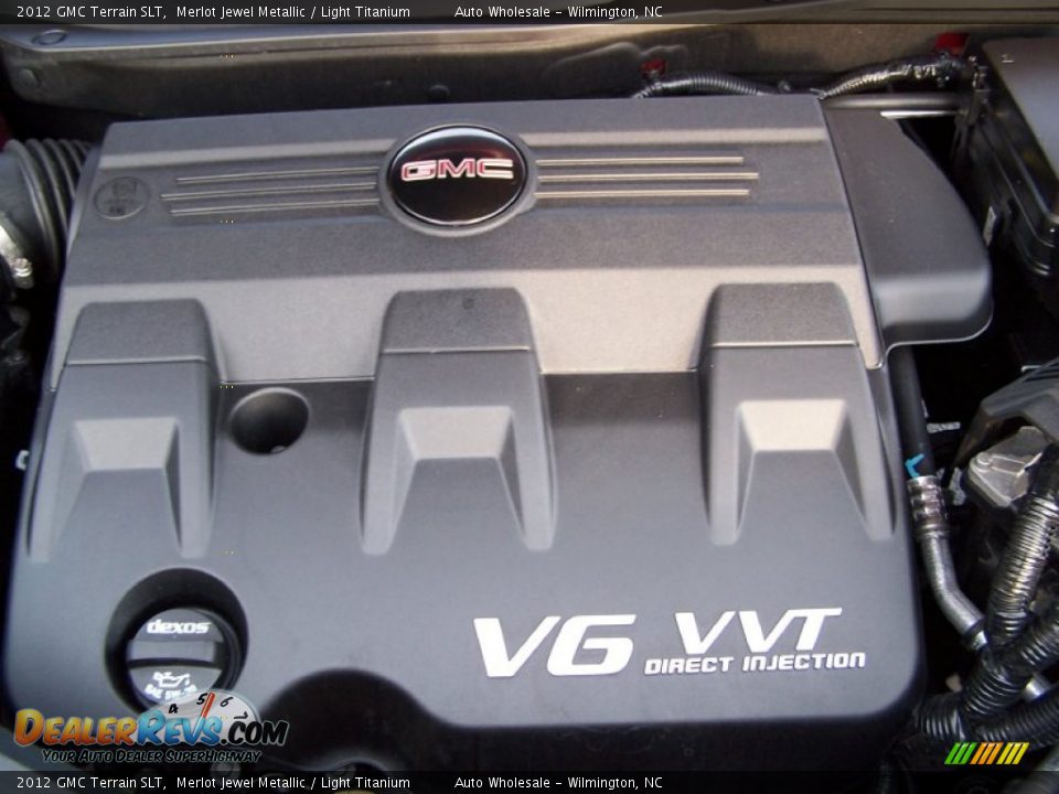 2012 GMC Terrain SLT Merlot Jewel Metallic / Light Titanium Photo #6
