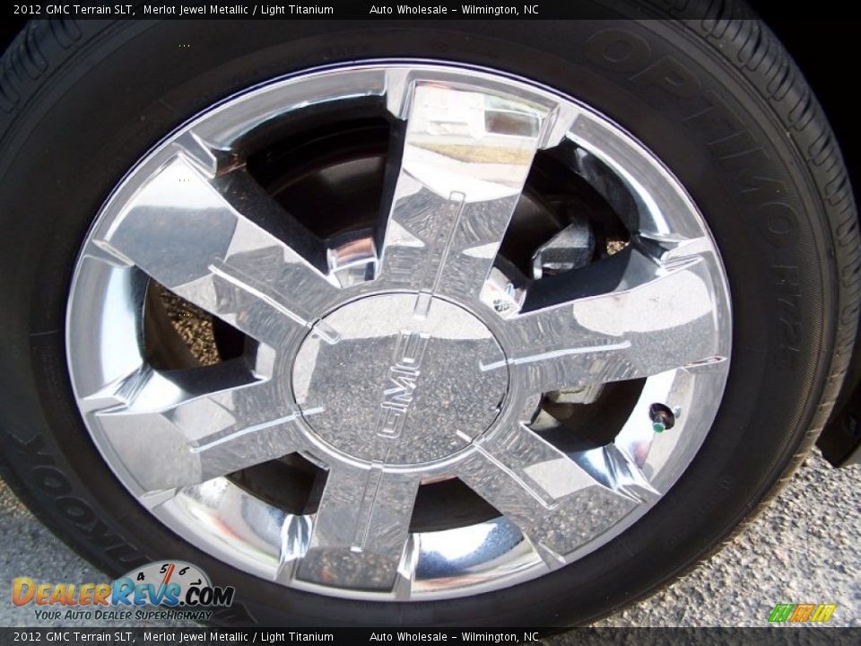 2012 GMC Terrain SLT Merlot Jewel Metallic / Light Titanium Photo #7