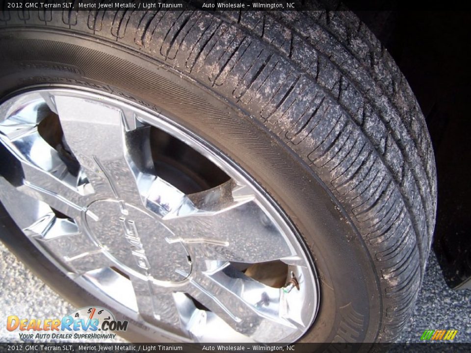 2012 GMC Terrain SLT Merlot Jewel Metallic / Light Titanium Photo #8