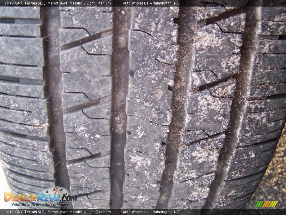 2012 GMC Terrain SLT Merlot Jewel Metallic / Light Titanium Photo #9