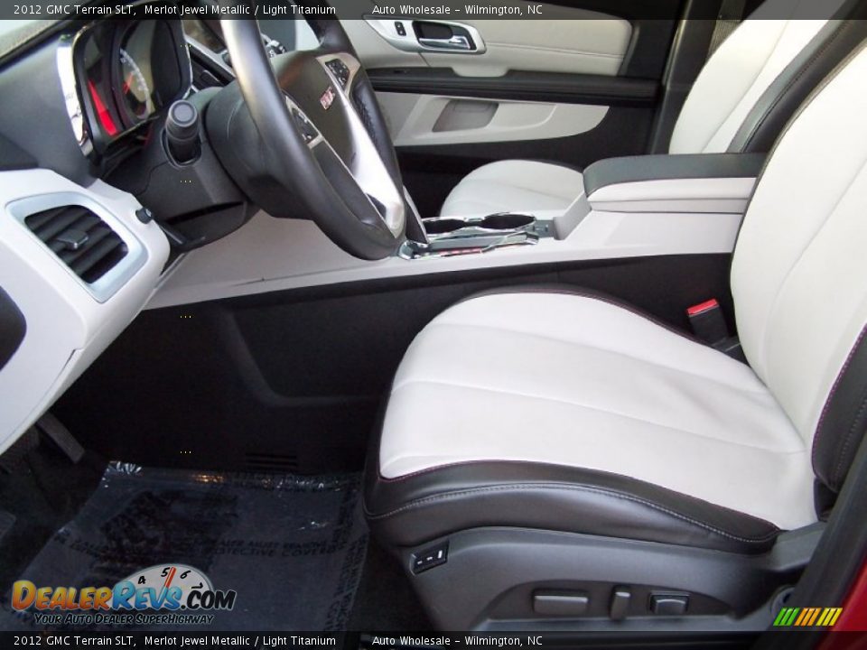 2012 GMC Terrain SLT Merlot Jewel Metallic / Light Titanium Photo #10