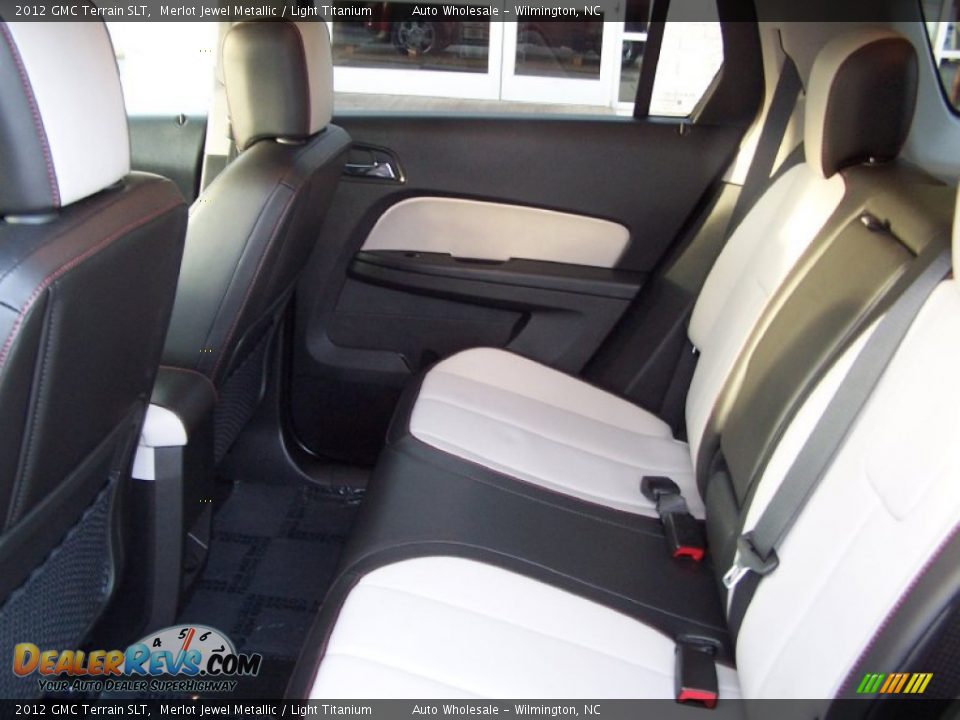 2012 GMC Terrain SLT Merlot Jewel Metallic / Light Titanium Photo #12