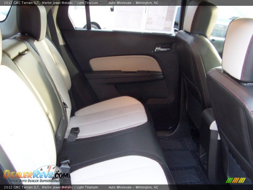 2012 GMC Terrain SLT Merlot Jewel Metallic / Light Titanium Photo #14