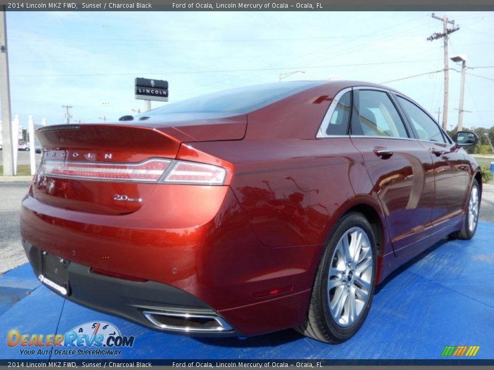 Sunset 2014 Lincoln MKZ FWD Photo #3