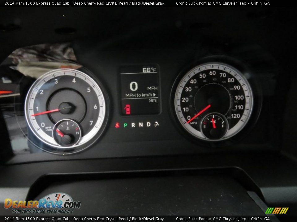 2014 Ram 1500 Express Quad Cab Deep Cherry Red Crystal Pearl / Black/Diesel Gray Photo #16