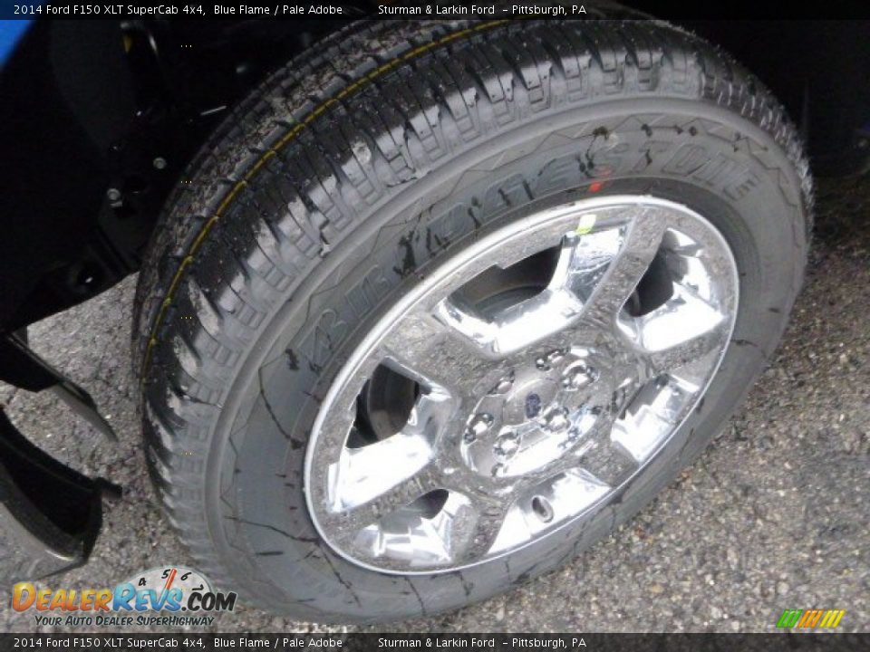 2014 Ford F150 XLT SuperCab 4x4 Wheel Photo #6