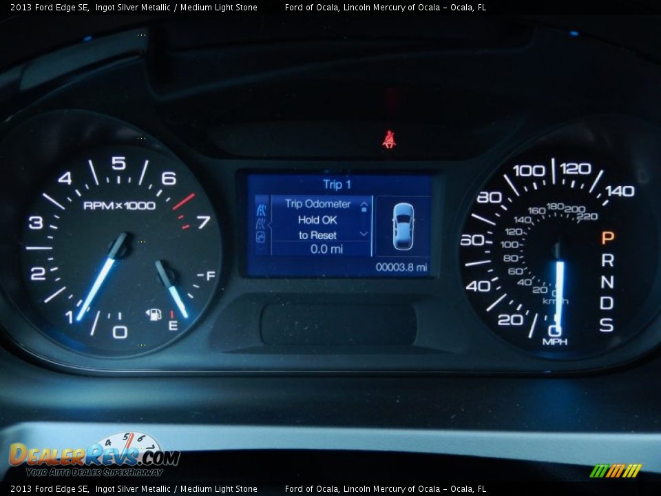 2013 Ford Edge SE Ingot Silver Metallic / Medium Light Stone Photo #9