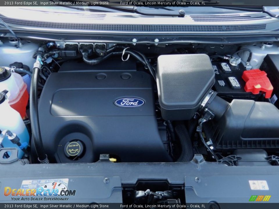 2013 Ford Edge SE Ingot Silver Metallic / Medium Light Stone Photo #11
