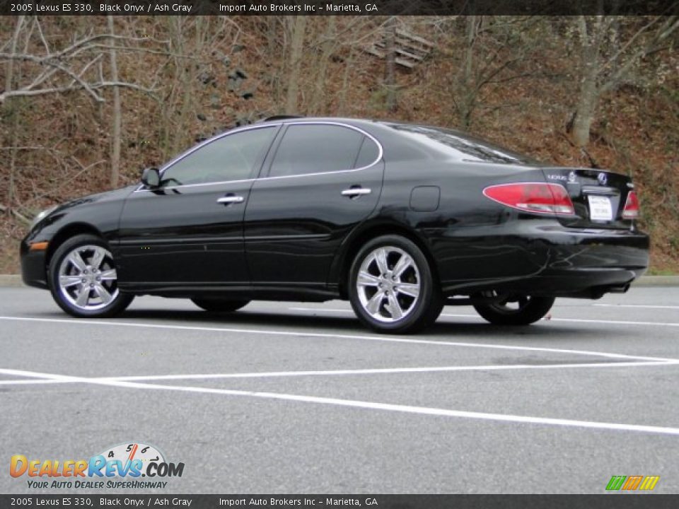 2005 Lexus ES 330 Black Onyx / Ash Gray Photo #4