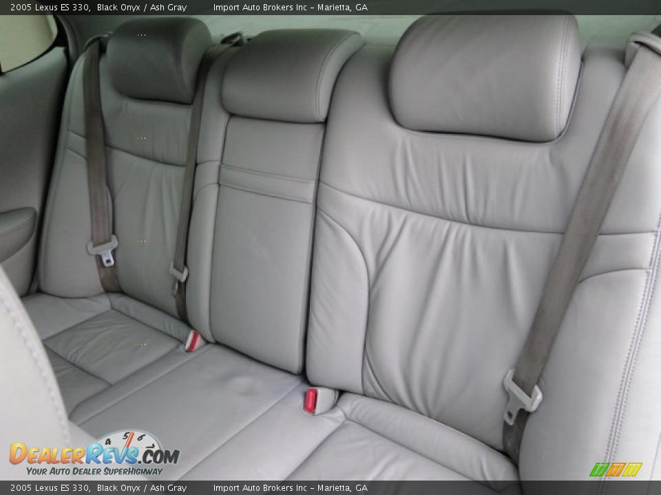 2005 Lexus ES 330 Black Onyx / Ash Gray Photo #14
