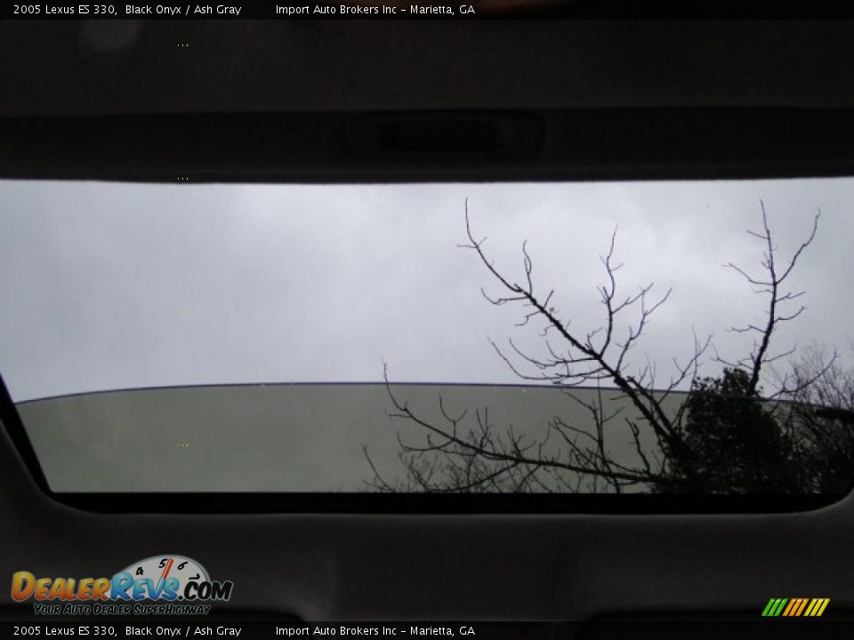 2005 Lexus ES 330 Black Onyx / Ash Gray Photo #15