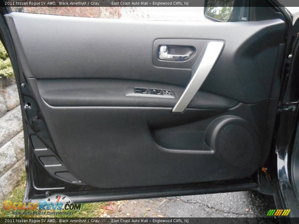 2011 Nissan Rogue SV AWD Black Amethyst / Gray Photo #15