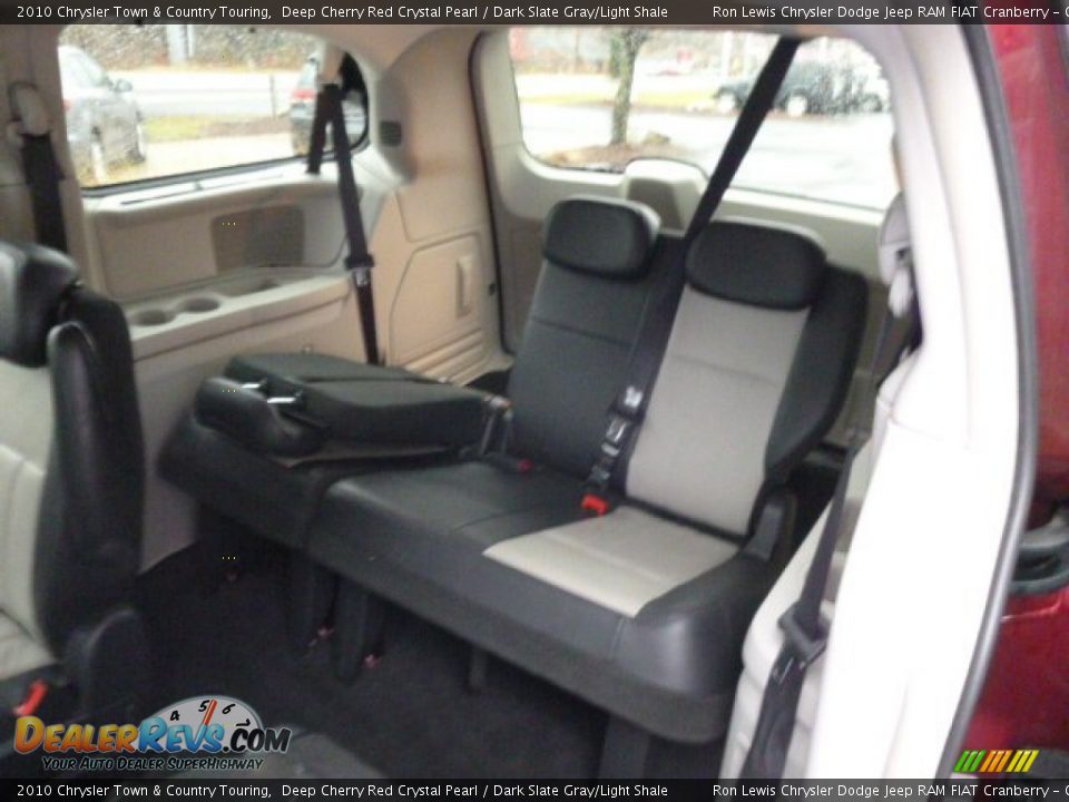 2010 Chrysler Town & Country Touring Deep Cherry Red Crystal Pearl / Dark Slate Gray/Light Shale Photo #13
